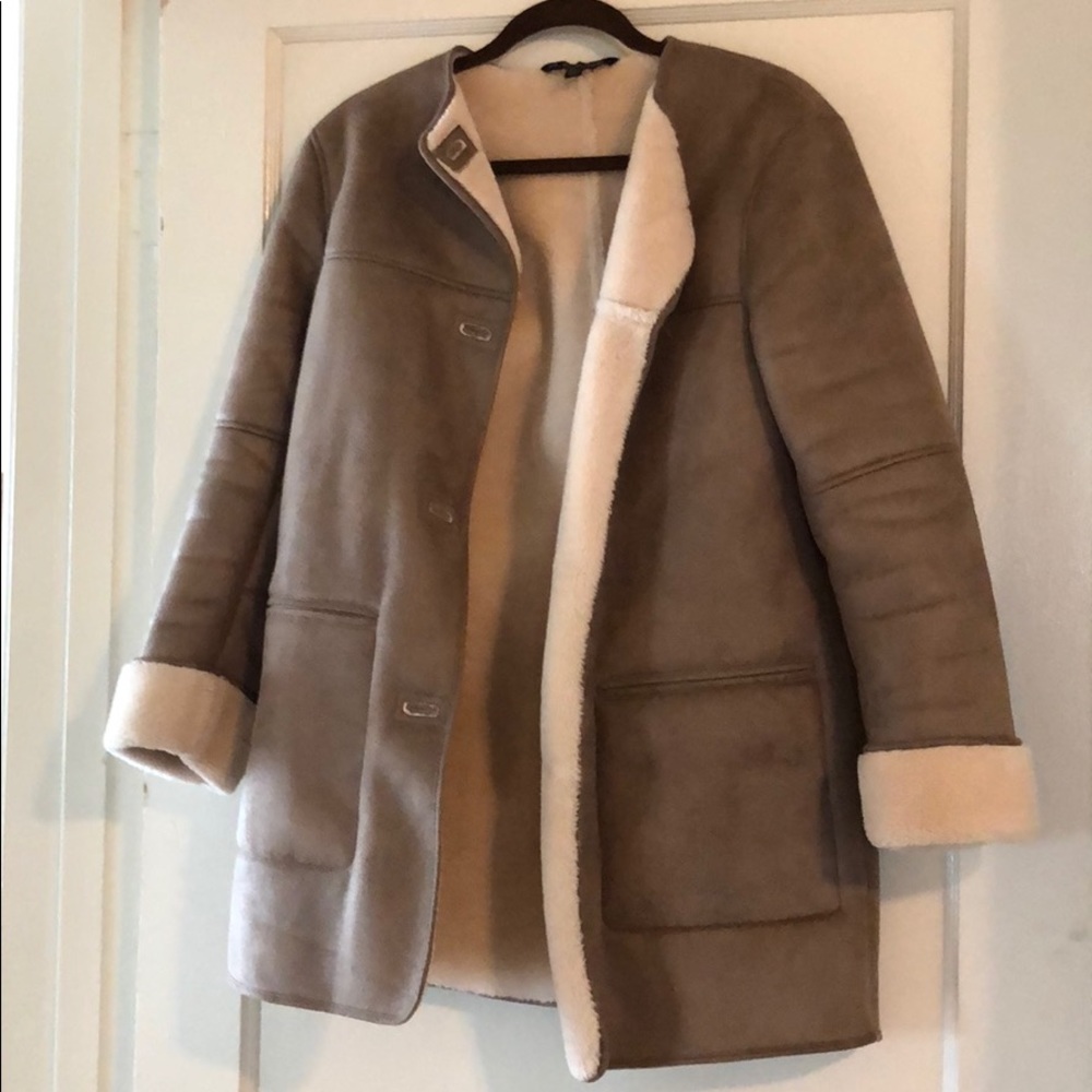 Zara Fur-lined Coat